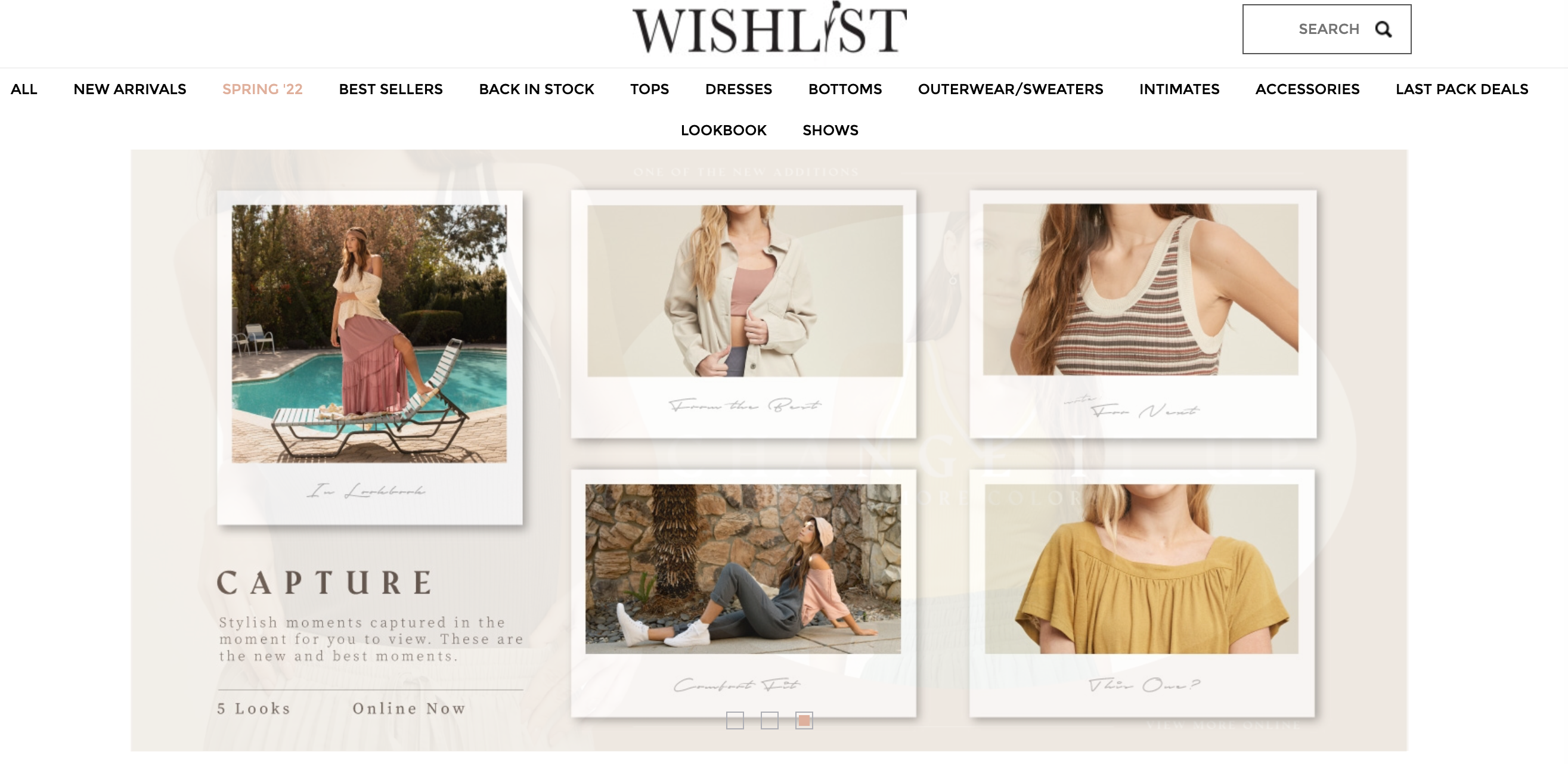 wishlist boutique clothing